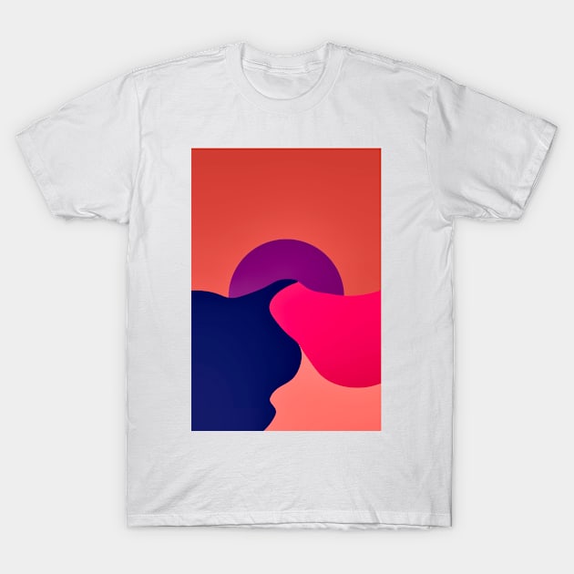 Sunset 2 T-Shirt by Metron